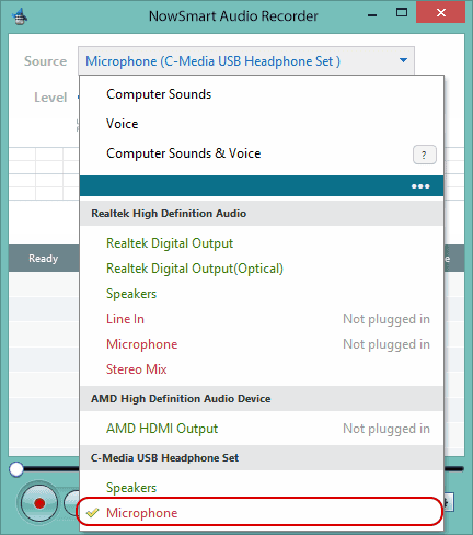 Select Computer Sounds & Voice